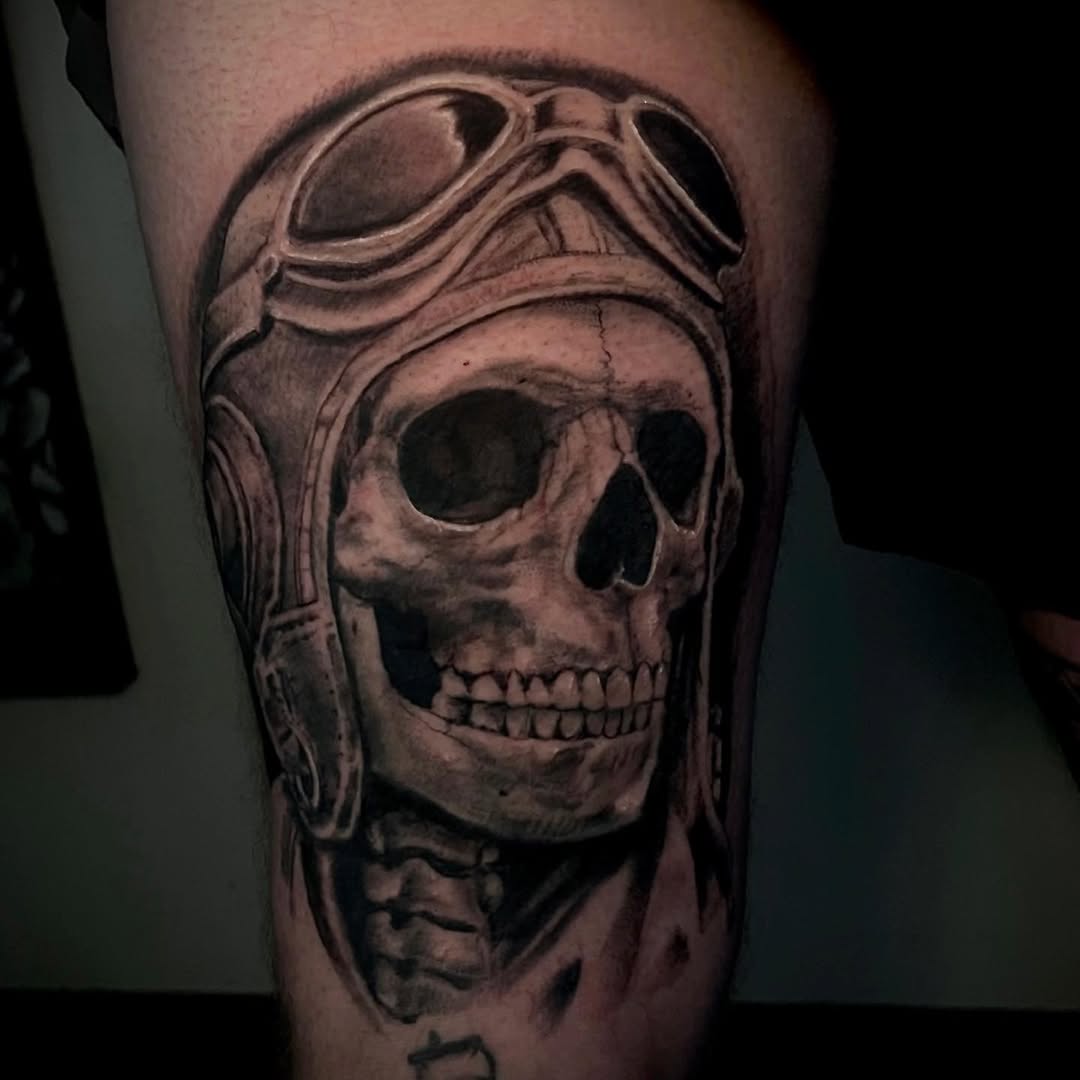 Tattoo by @greg_victory — realism, black_and_grey