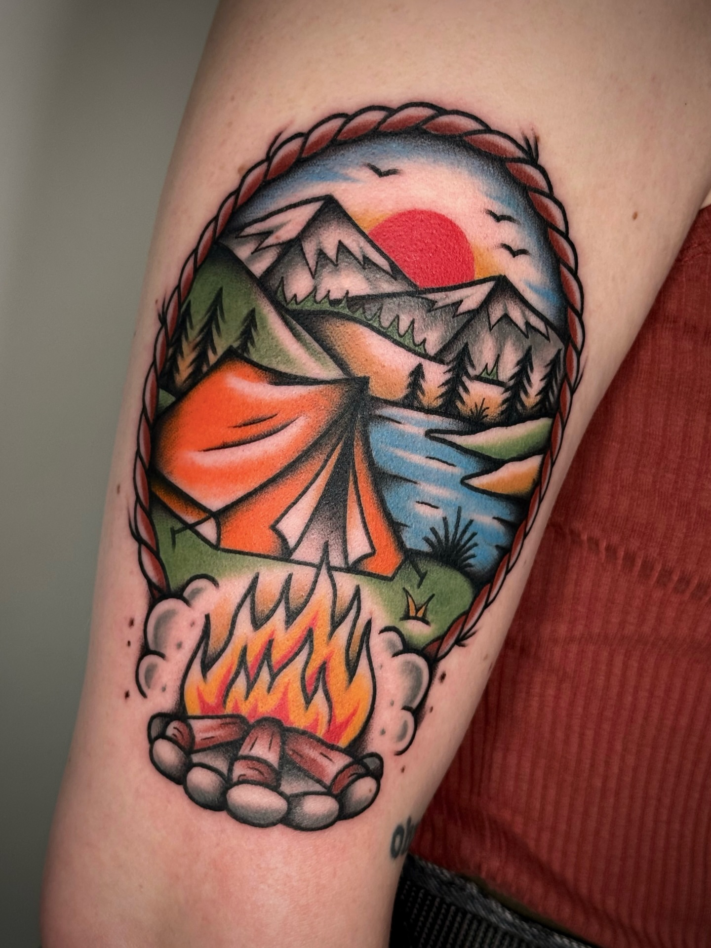 Tattoo by @tattookek โ american_traditional