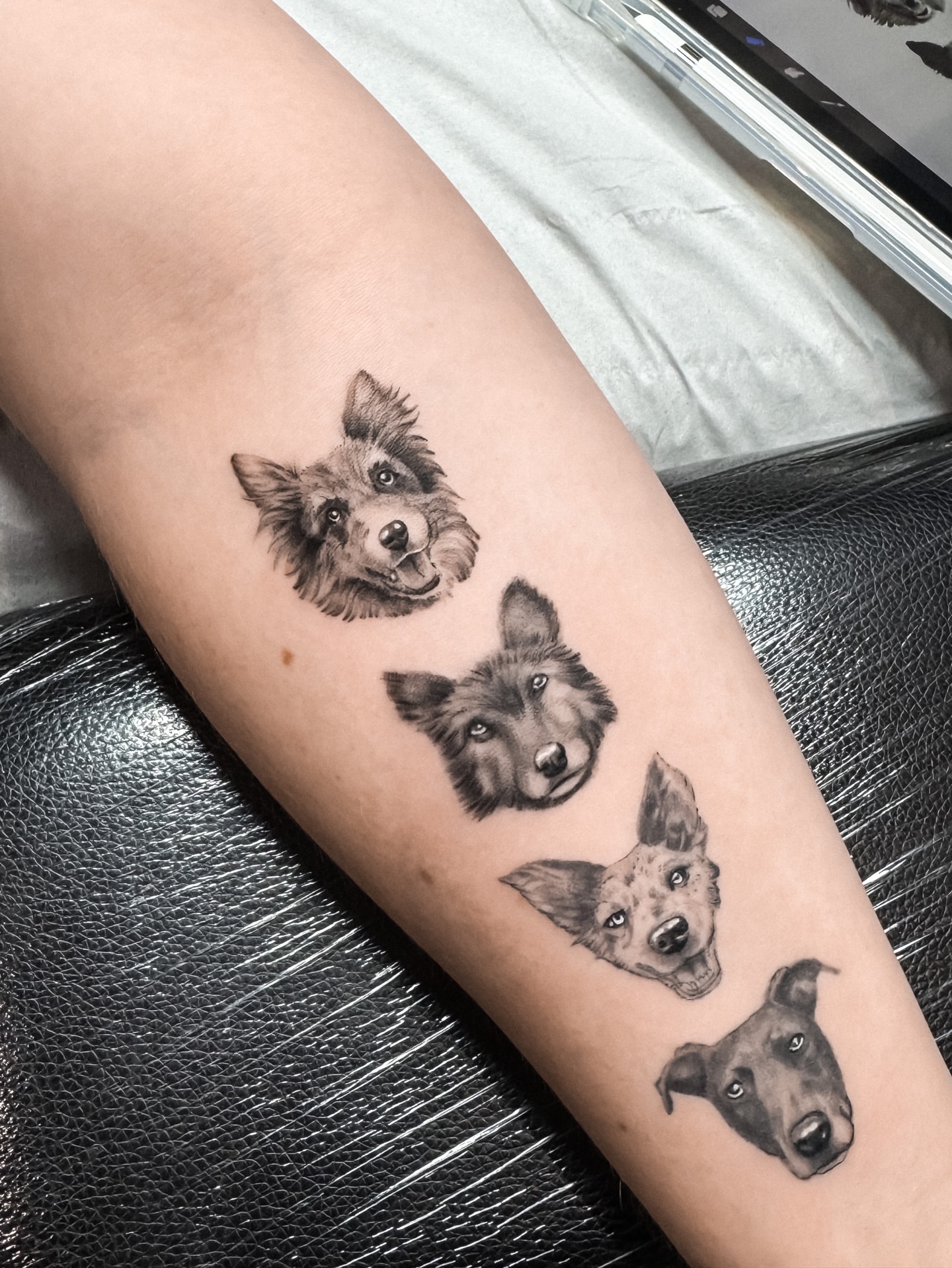 Tattoo by Daniel Pineiro, London