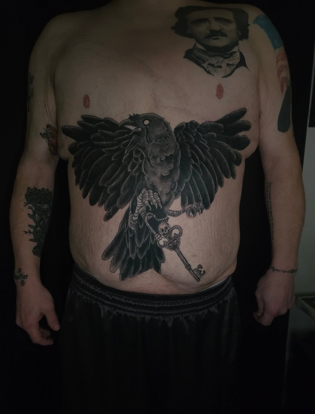 Tattoo by @lmwtattoos โ black_and_grey