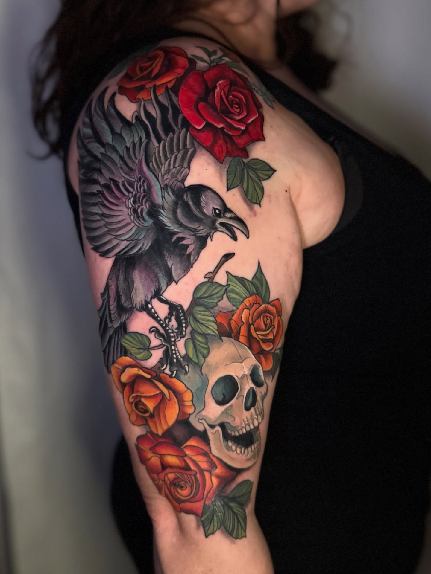 Tattoo by @sharonhealyarts — american_traditional, realism