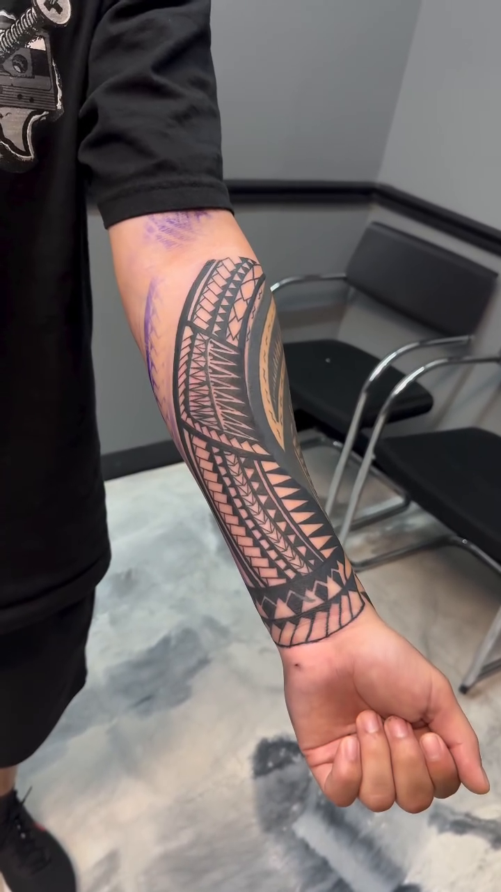 Tattoo by @inkfromanthony β tribal, blackwork
