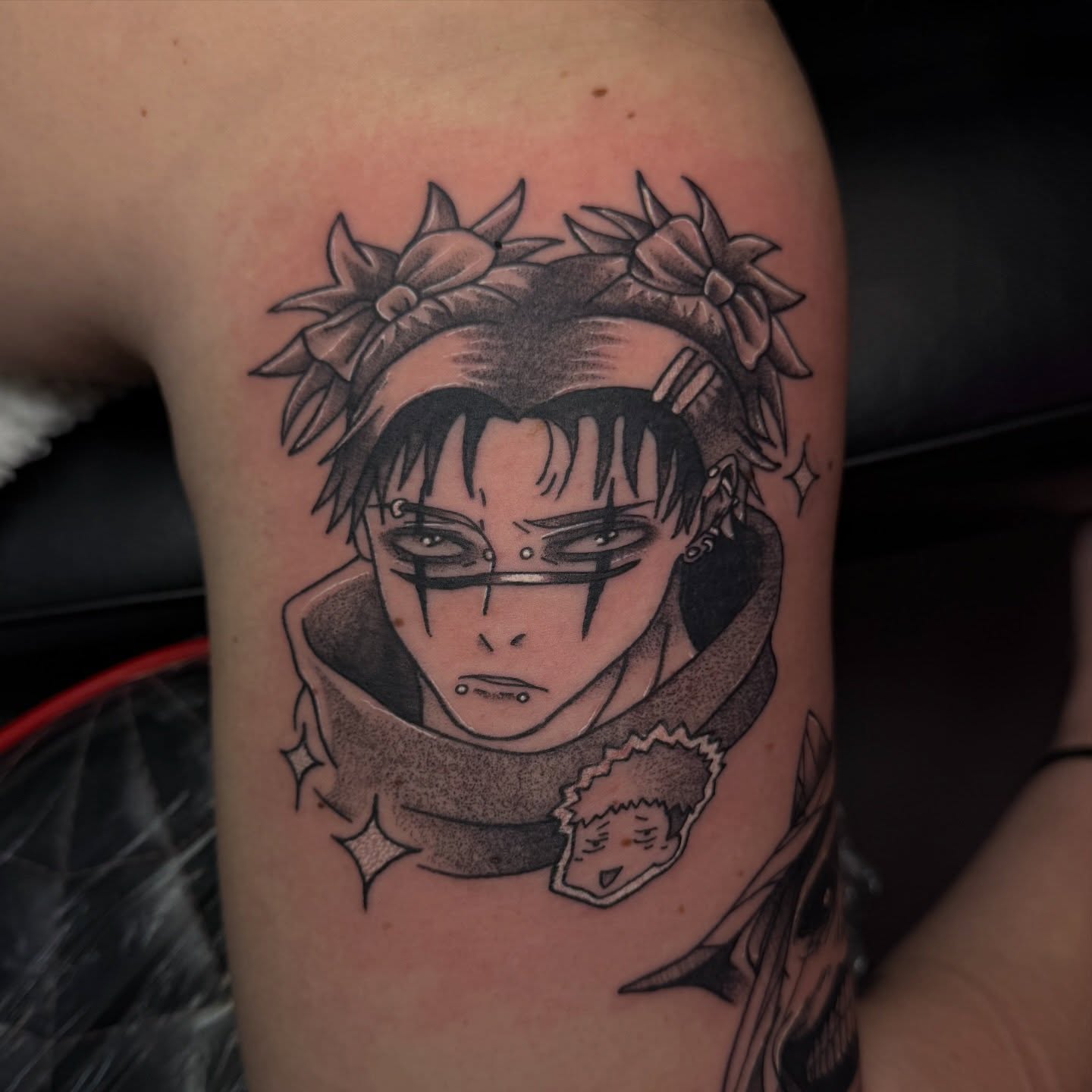 Tattoo by @unhurtt.tats — anime