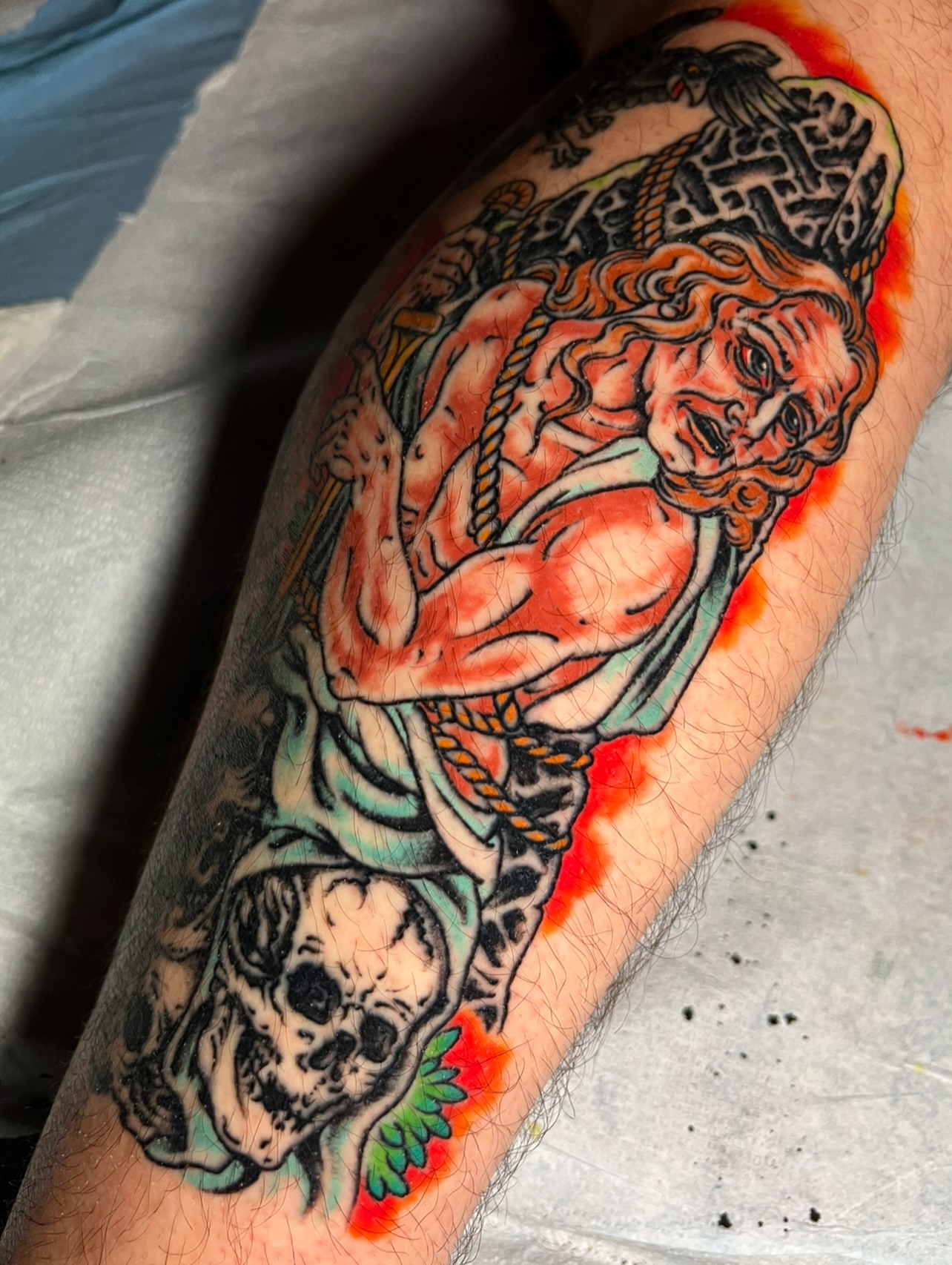 Tattoo by @alton_sides — american_traditional, realism