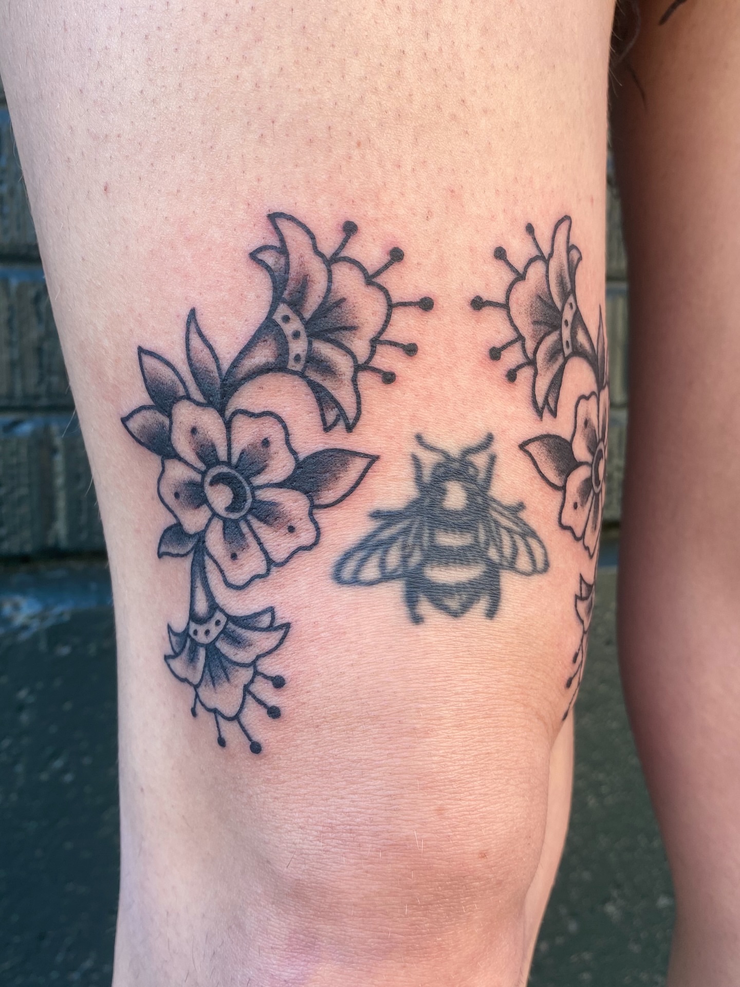 Tattoo by @lemonboyinks — black_and_grey