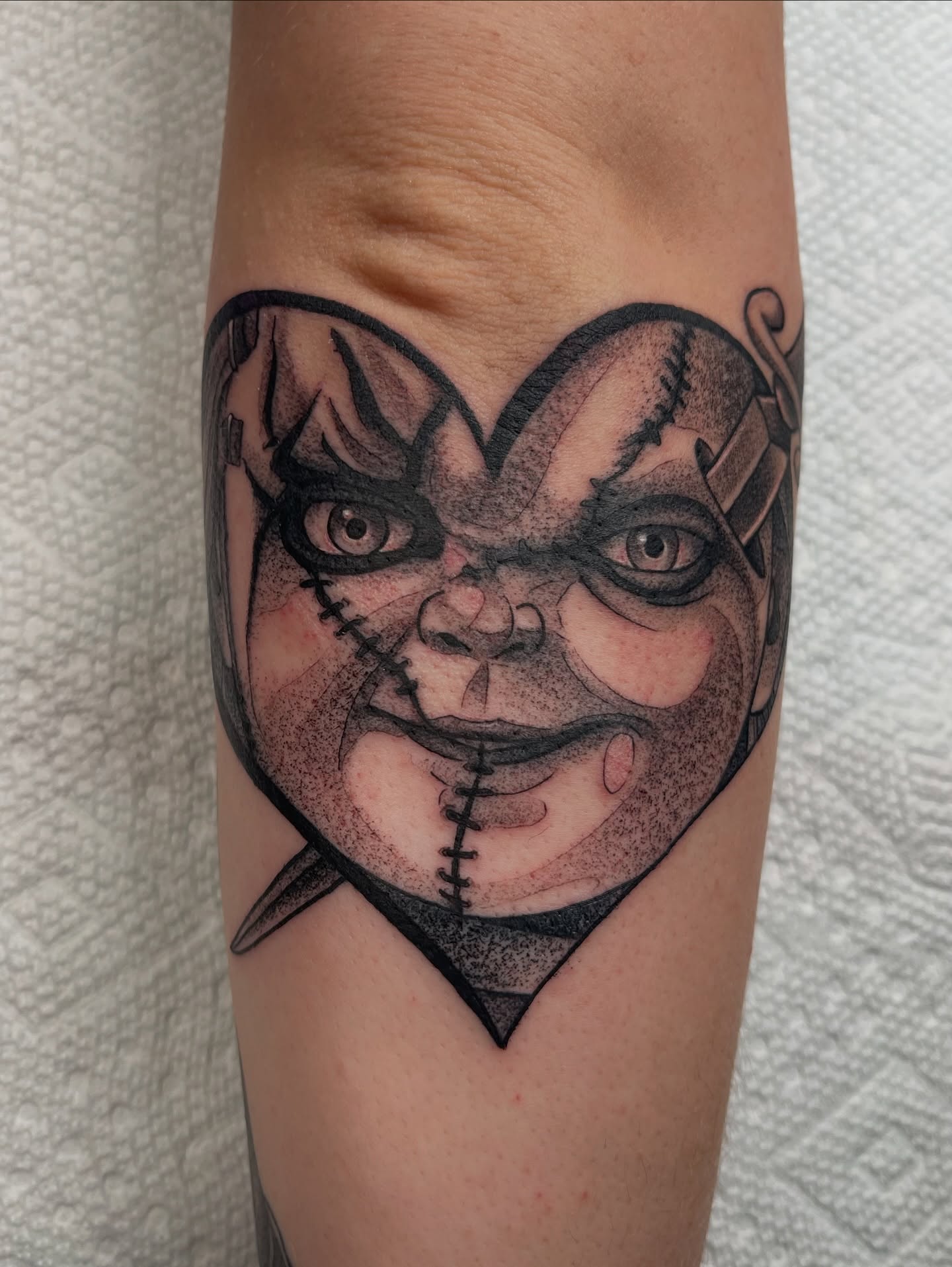 Tattoo by @tattoosbyjon — dotwork, realism