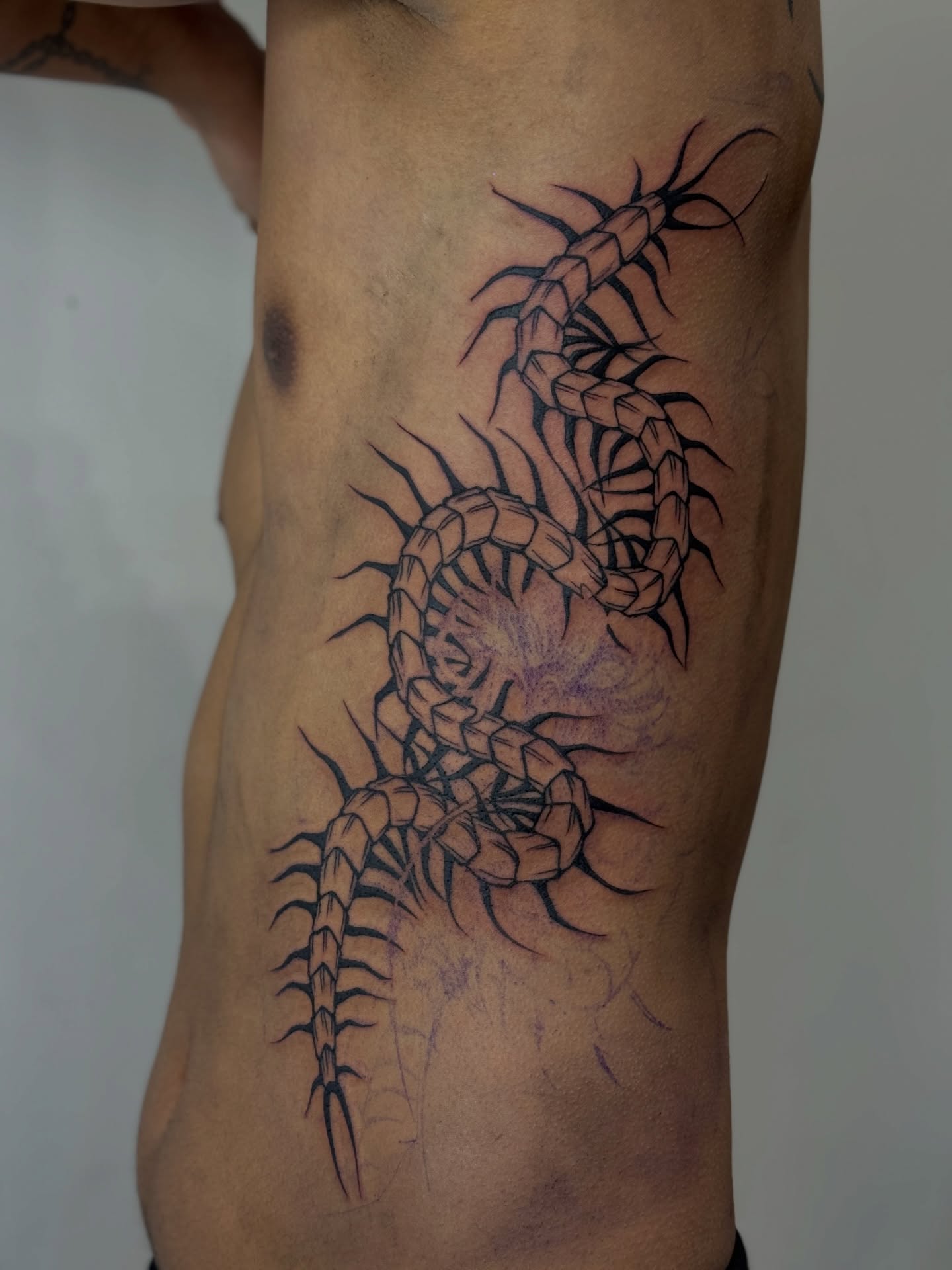 Tattoo by @ktyvink — black_and_grey
