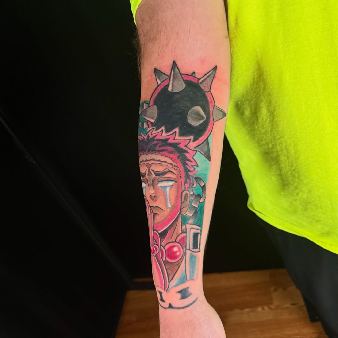 Tattoo by @sideshow_artist — anime