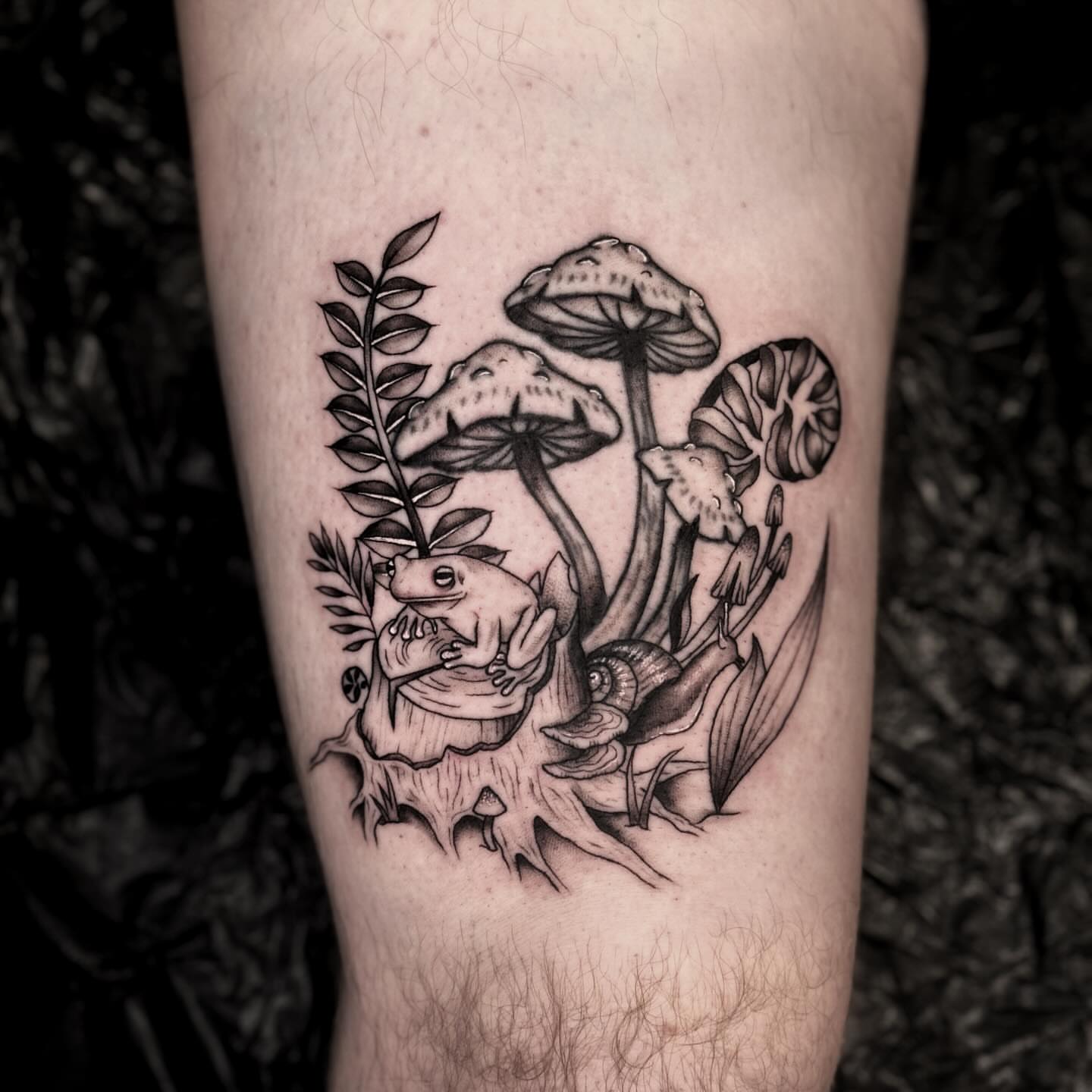 Tattoo by @killjoystabs β black_and_grey, realism