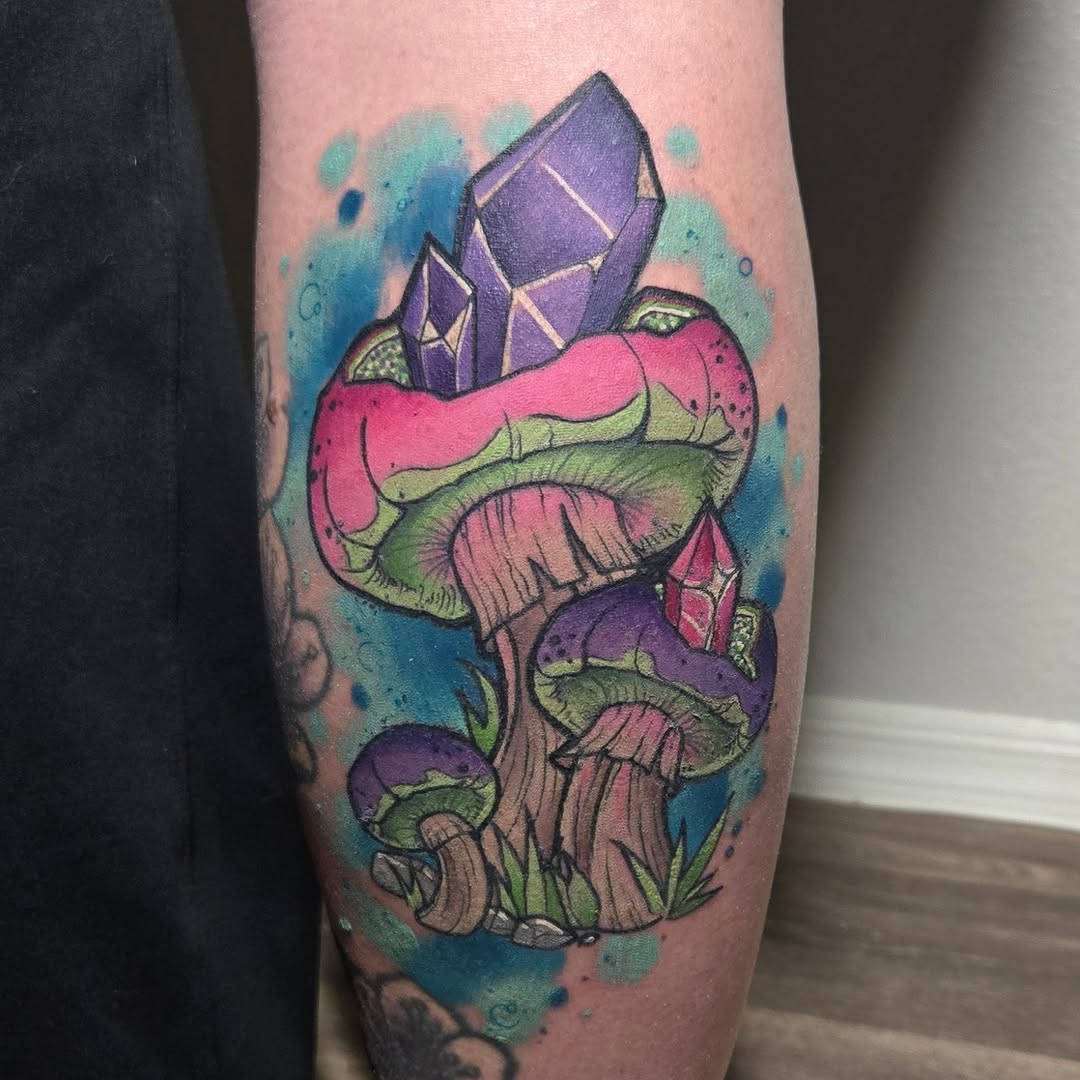 Tattoo by @briansavagetattoo — new_school, watercolor