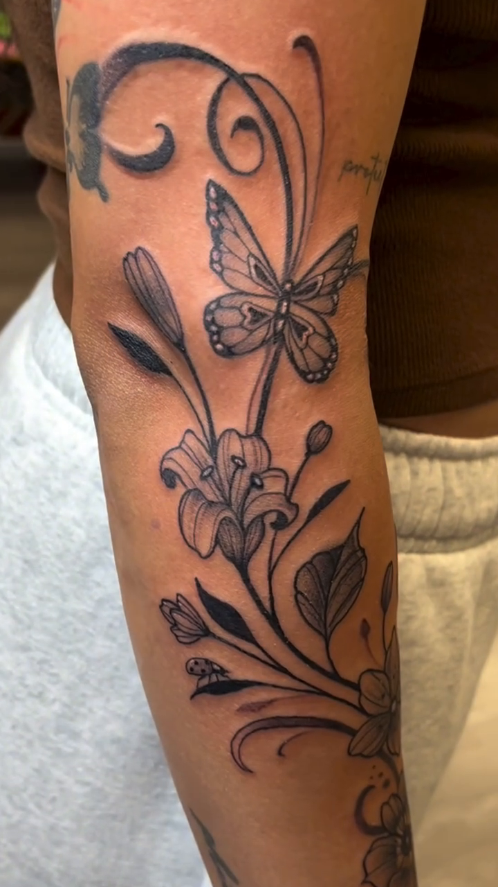 Tattoo by @gersaint — fine_line, black_and_grey