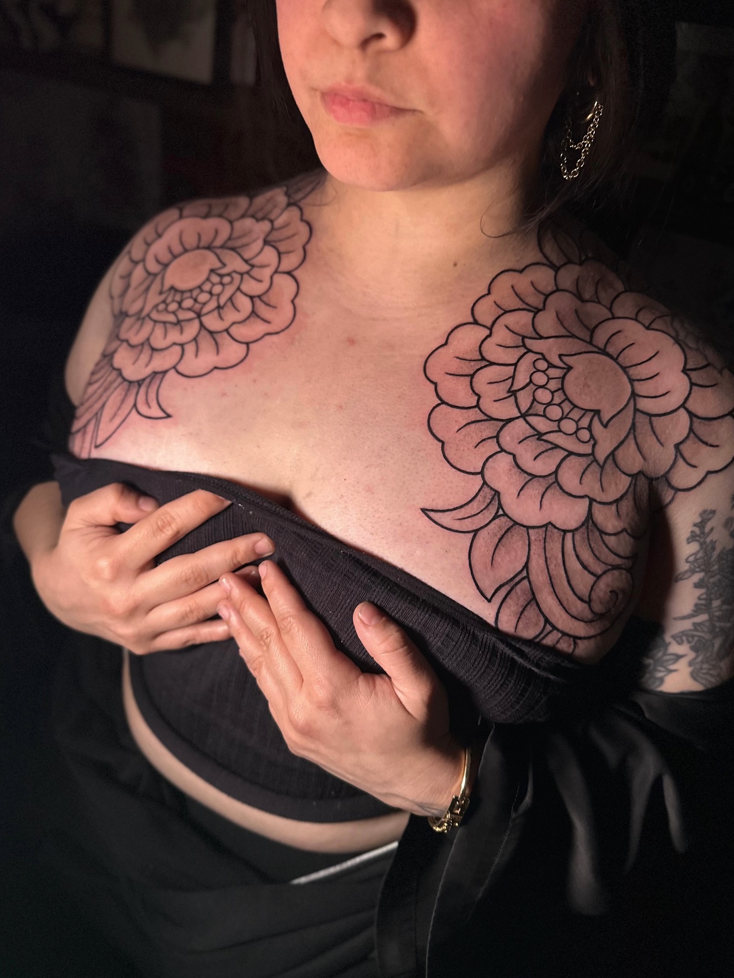 Tattoo by @blackadorn — black_and_grey