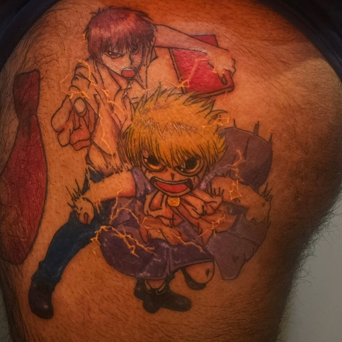 Tattoo by @prettybutpoisonink — anime
