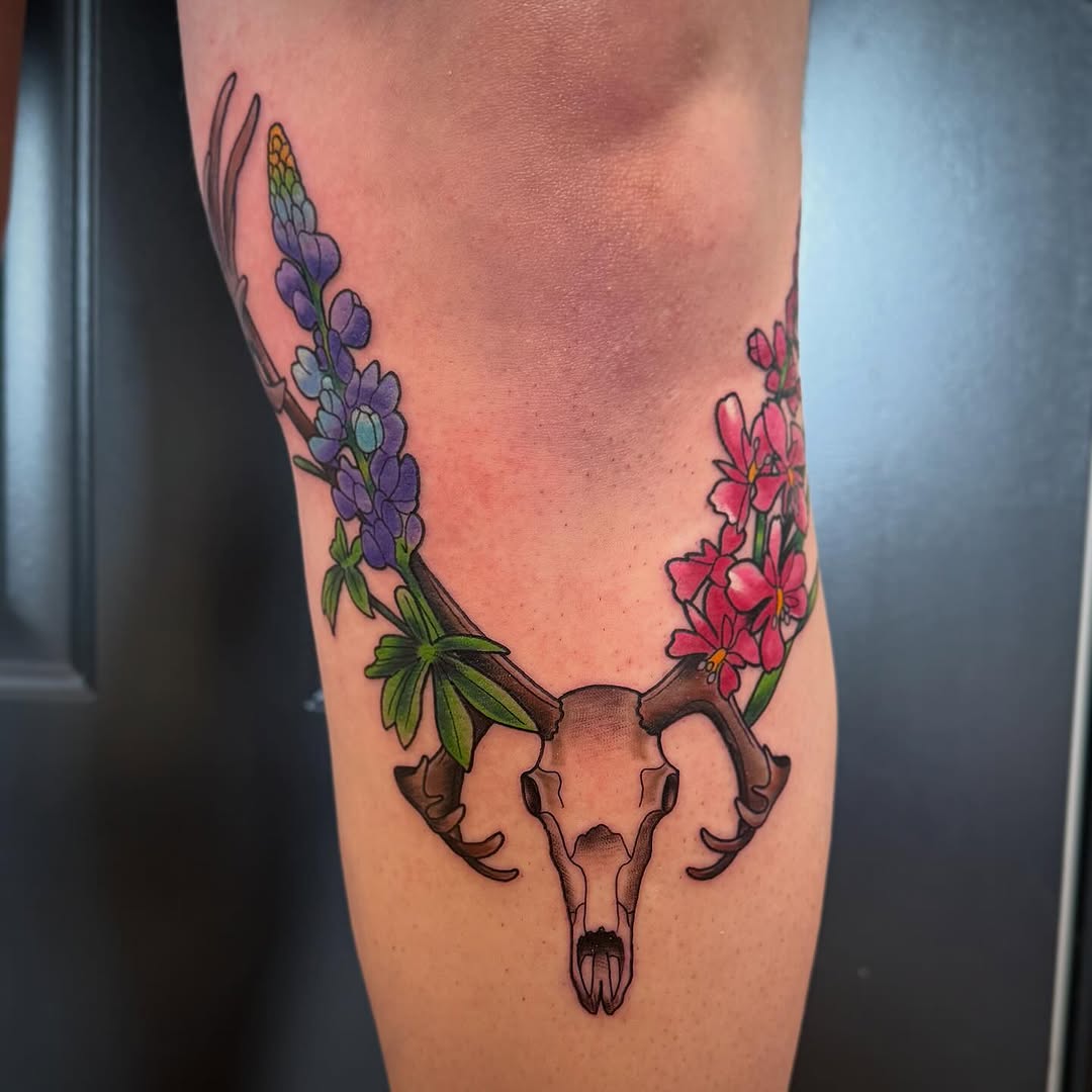 Tattoo by @mindy_fach_tattoo — realism, black_and_grey