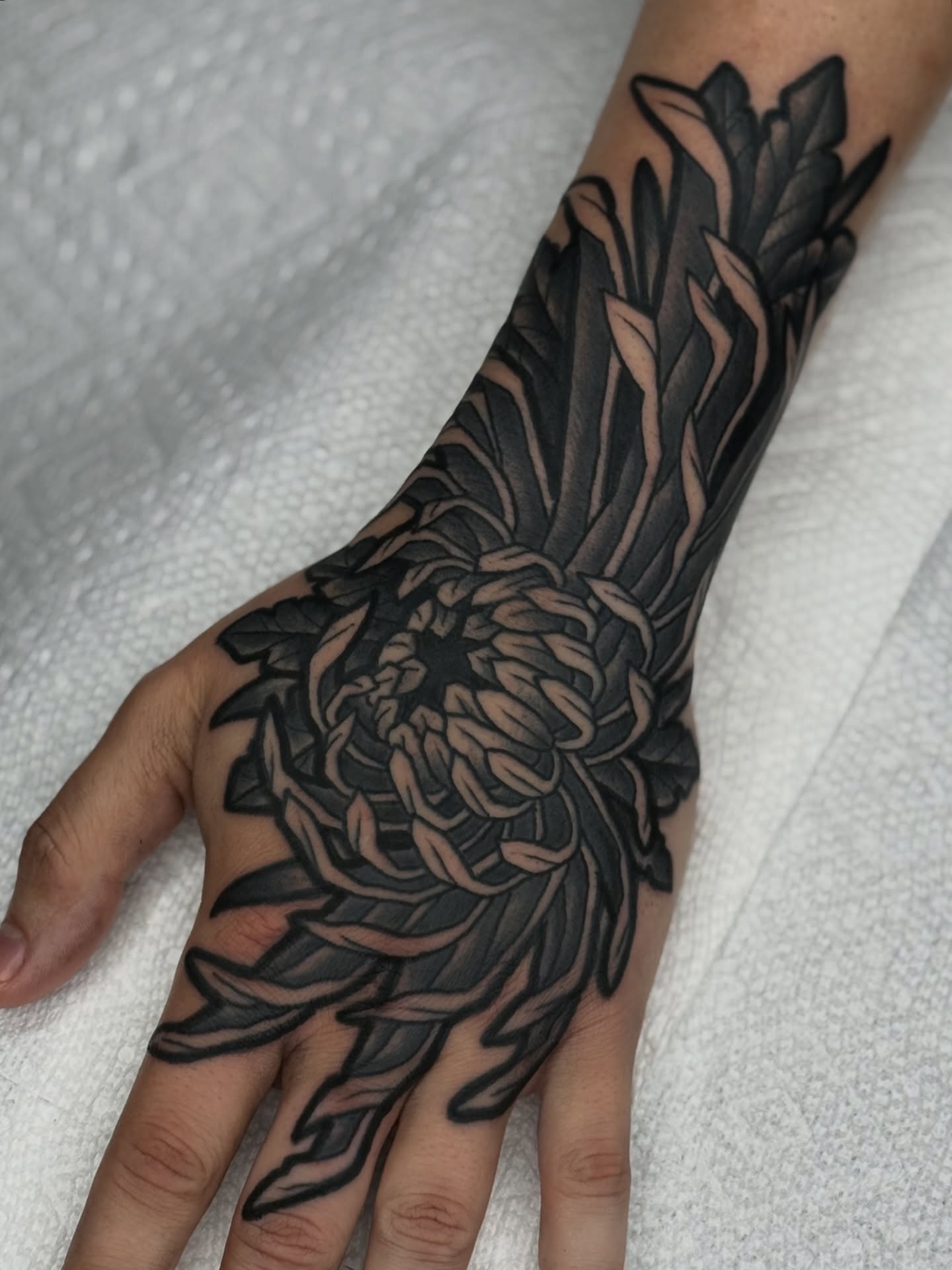 Tattoo by @tony_wayne — black_and_grey