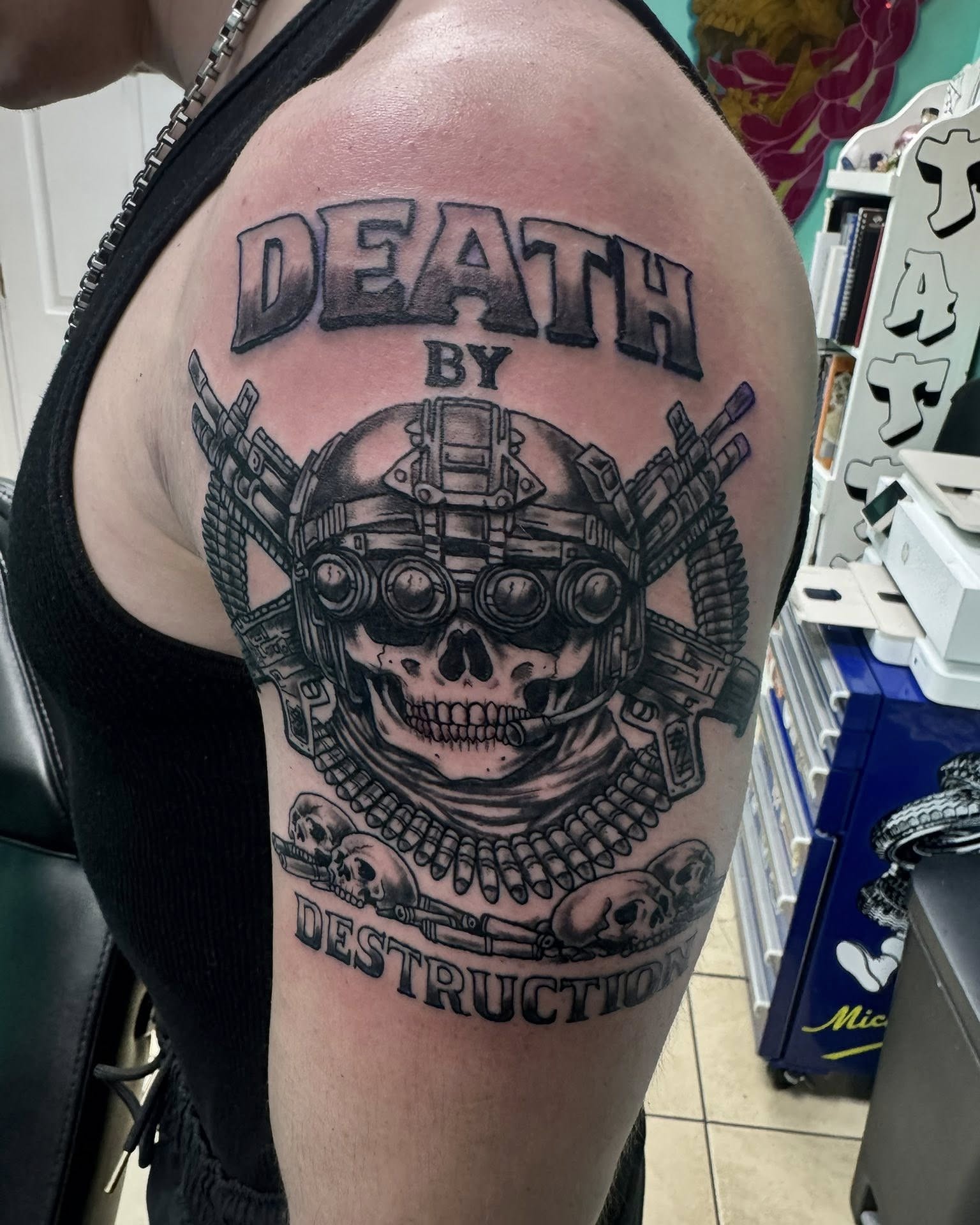 Tattoo by @grenuxzilla — black_and_grey, realism