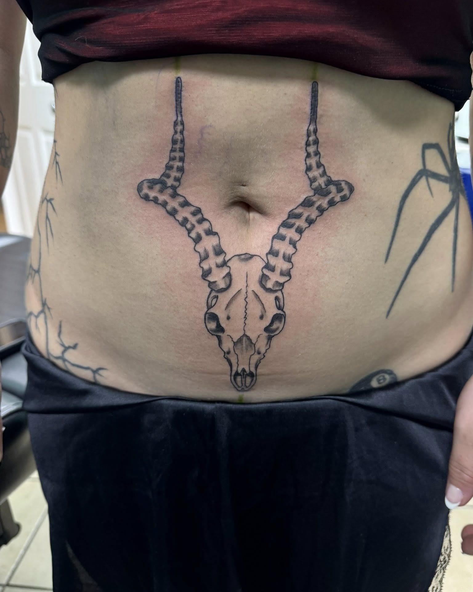 Tattoo by @grenuxzilla — black_and_grey