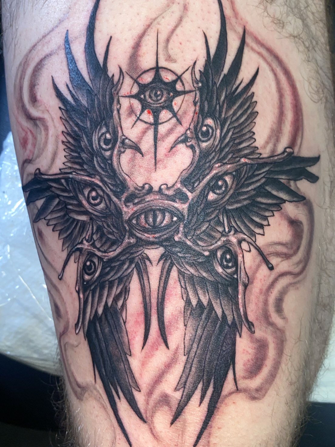Tattoo by @puppet_ink_bx — dark_realism, black_and_grey