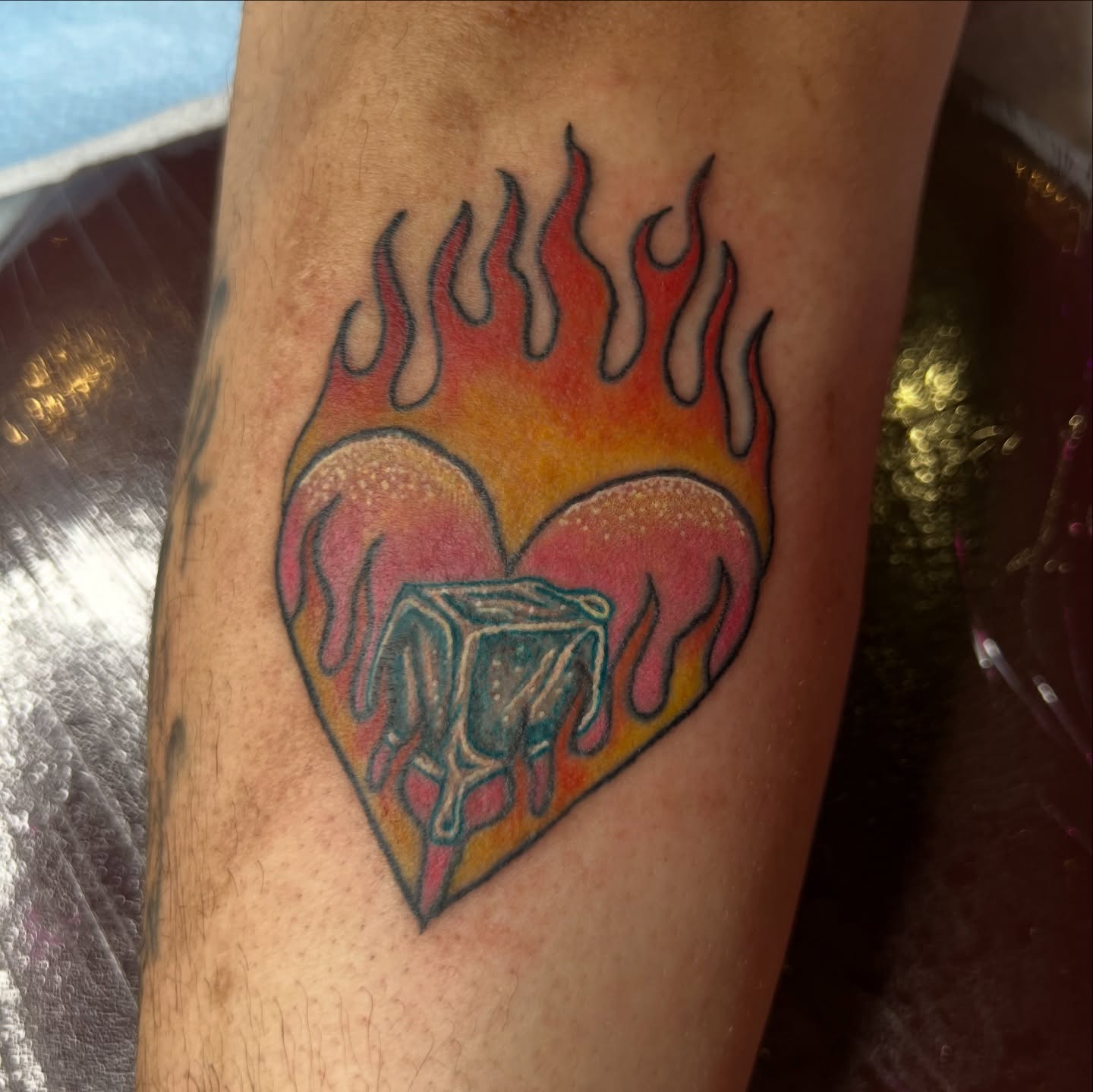 Tattoo by @purrsimmonkitten — american_traditional