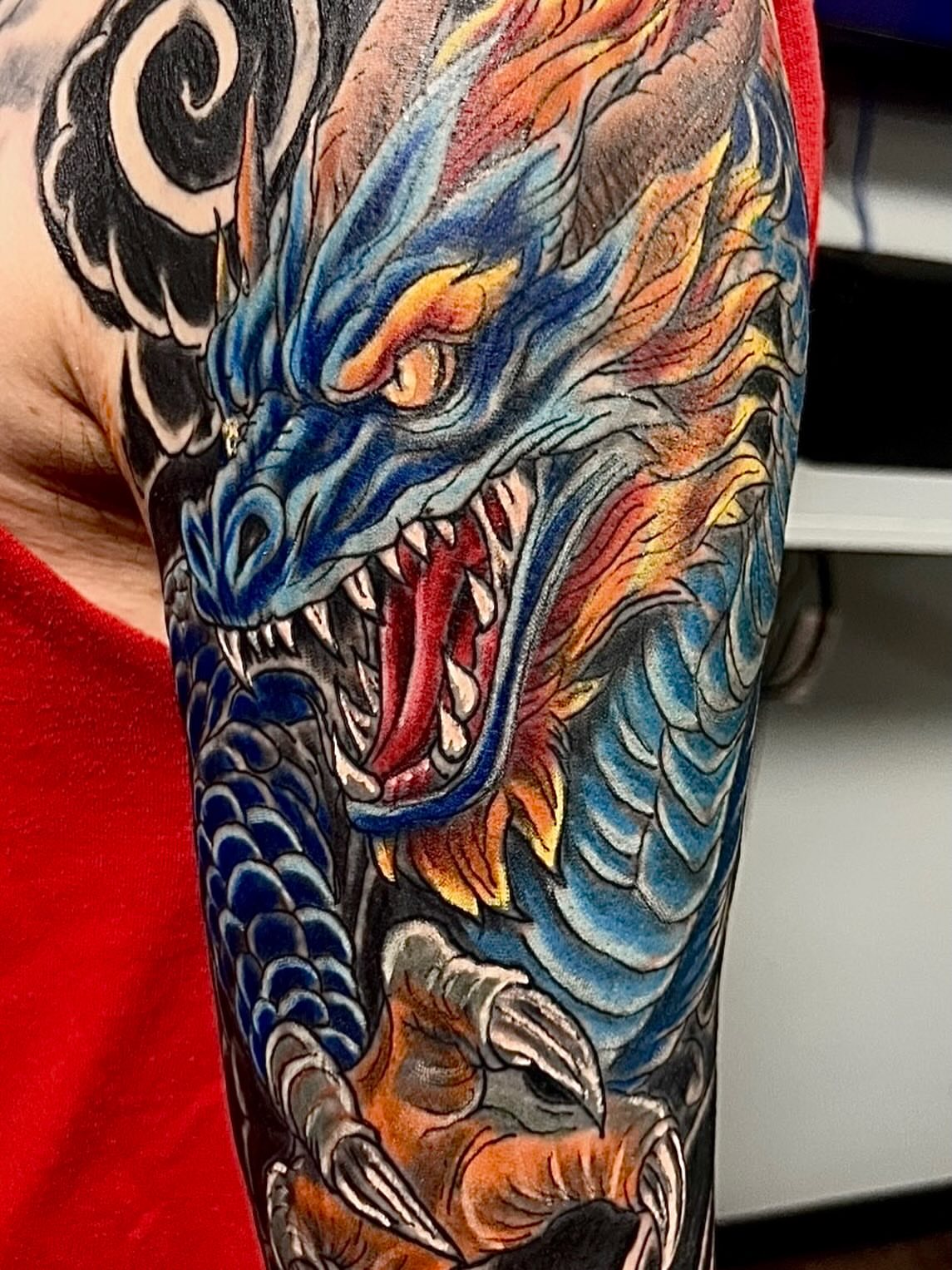 Tattoo by @classiccustomtattooing — japanese_irezumi