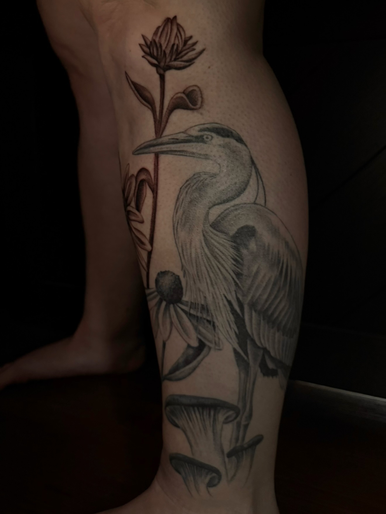 Tattoo by @alyssafazzino — realism, dotwork