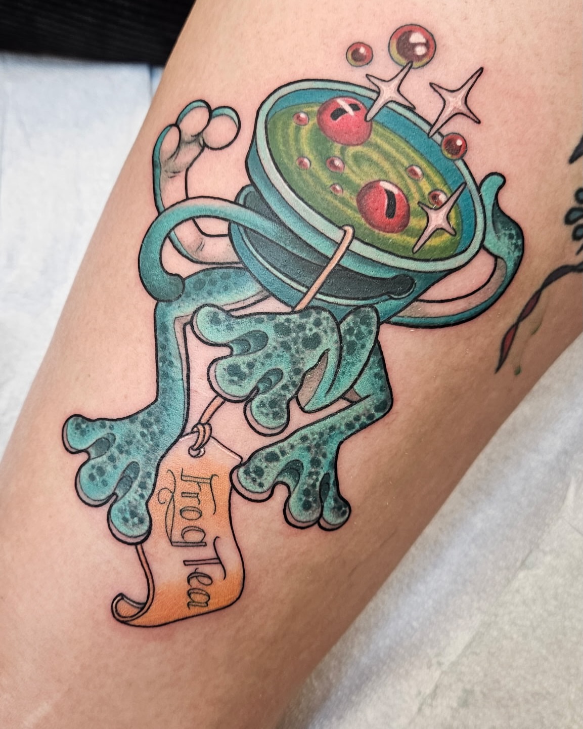 Tattoo by @zombiebellabug — new_school, surrealism