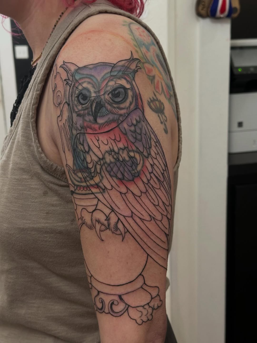 Tattoo by @missliz_art — neo_traditional, black_and_grey