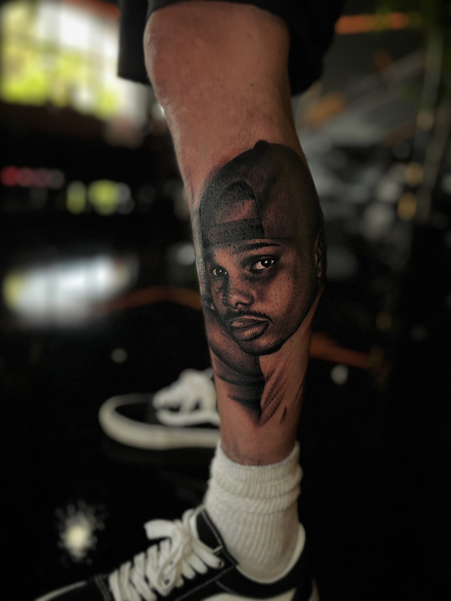 Tattoo by @chrisraymyerstats — realism, black_and_grey