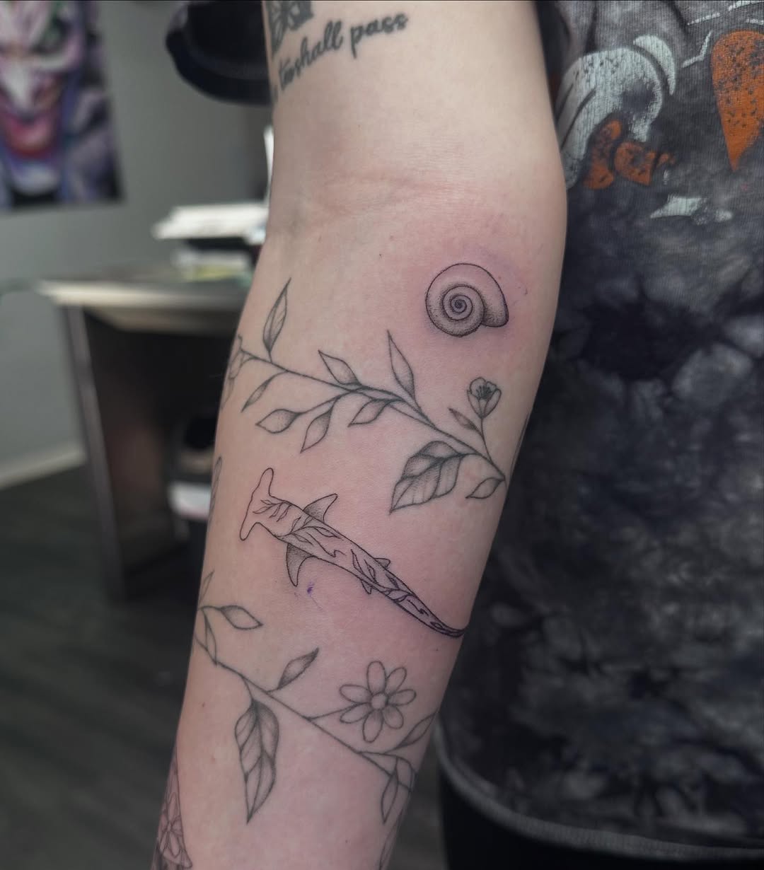 Tattoo by @izabella.tattoos — fine_line, illustrative
