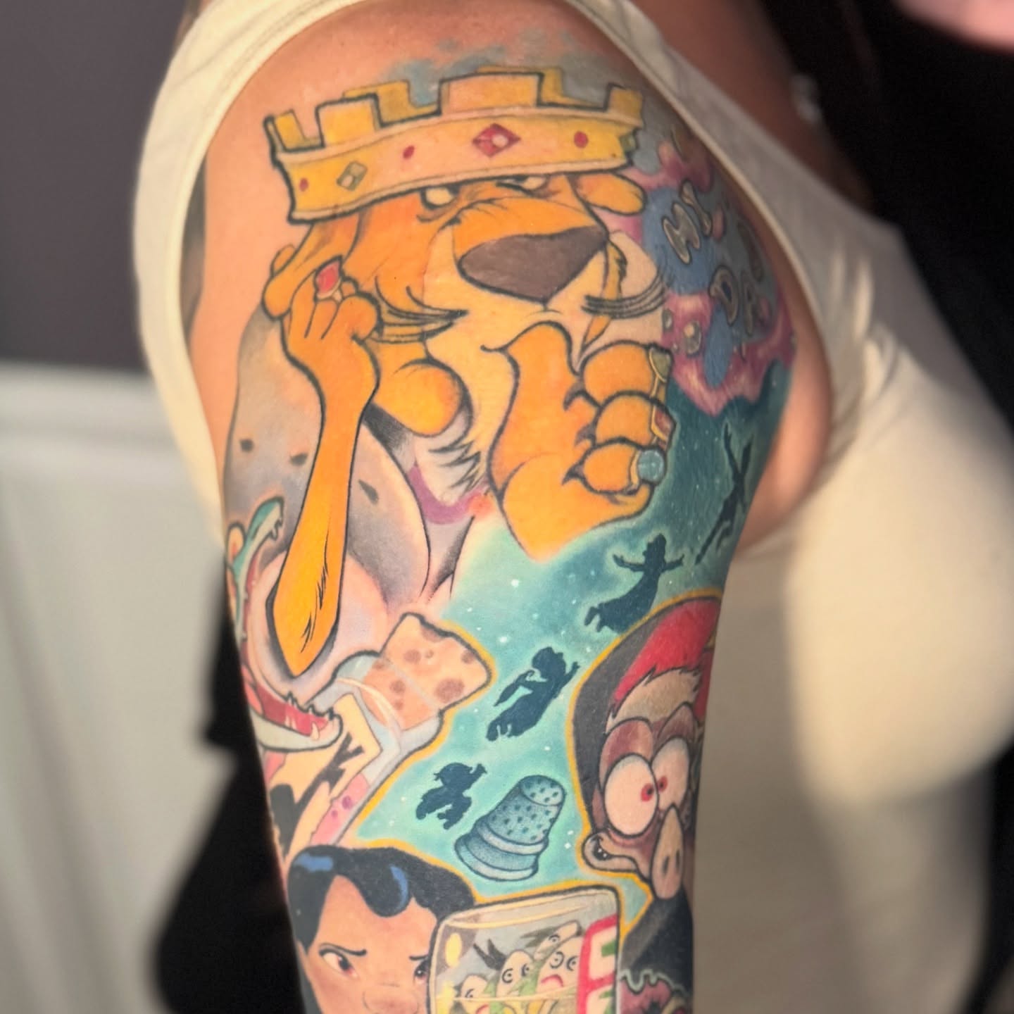 Tattoo by @stevegentile — new_school, illustrative