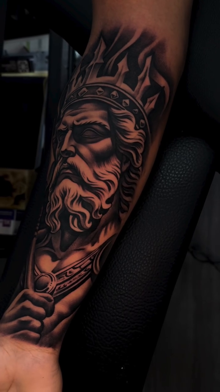 Tattoo by @aleks_tat2 — realism, black_and_grey