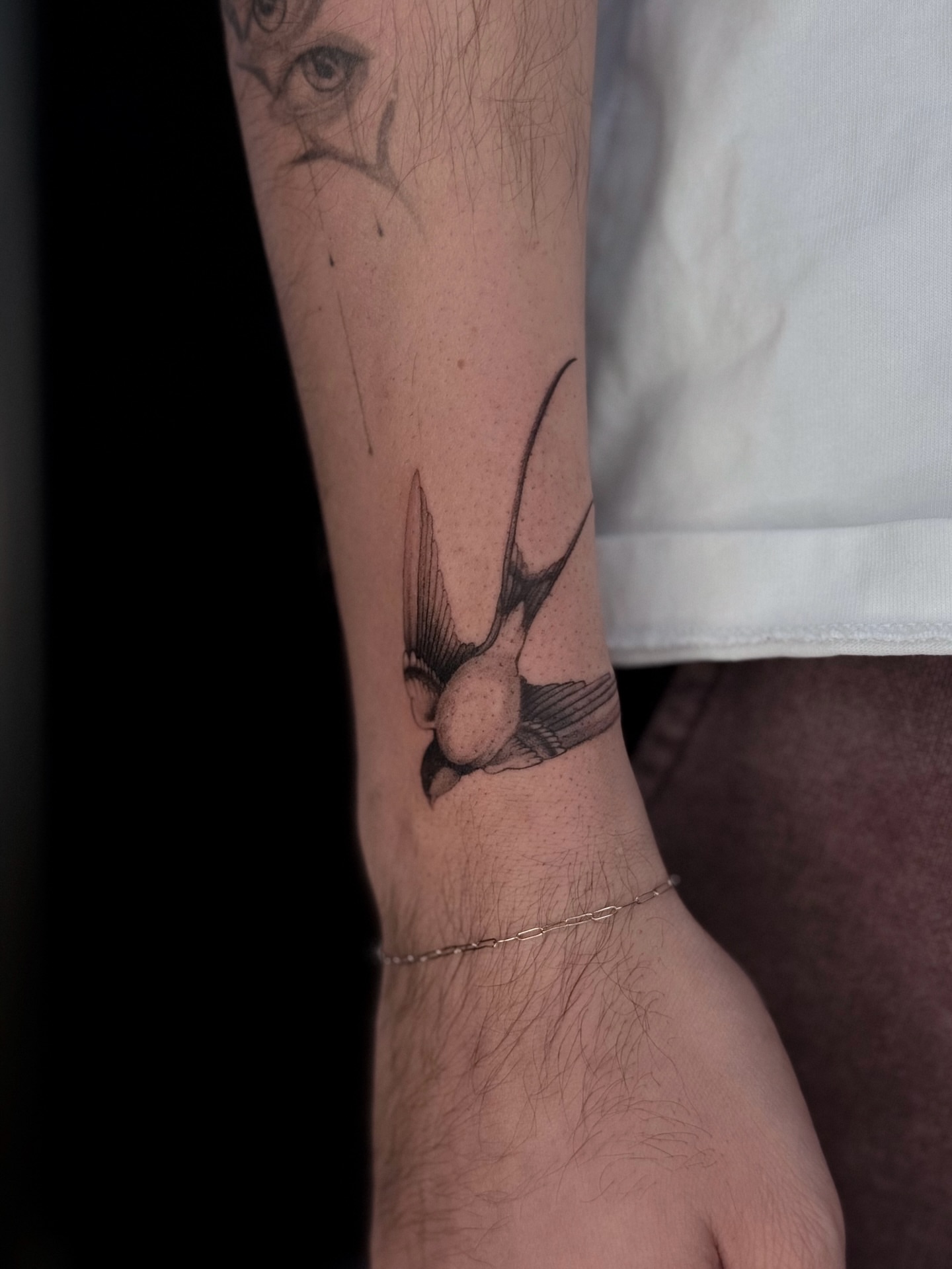 Tattoo by @yourdarkstory — black_and_grey