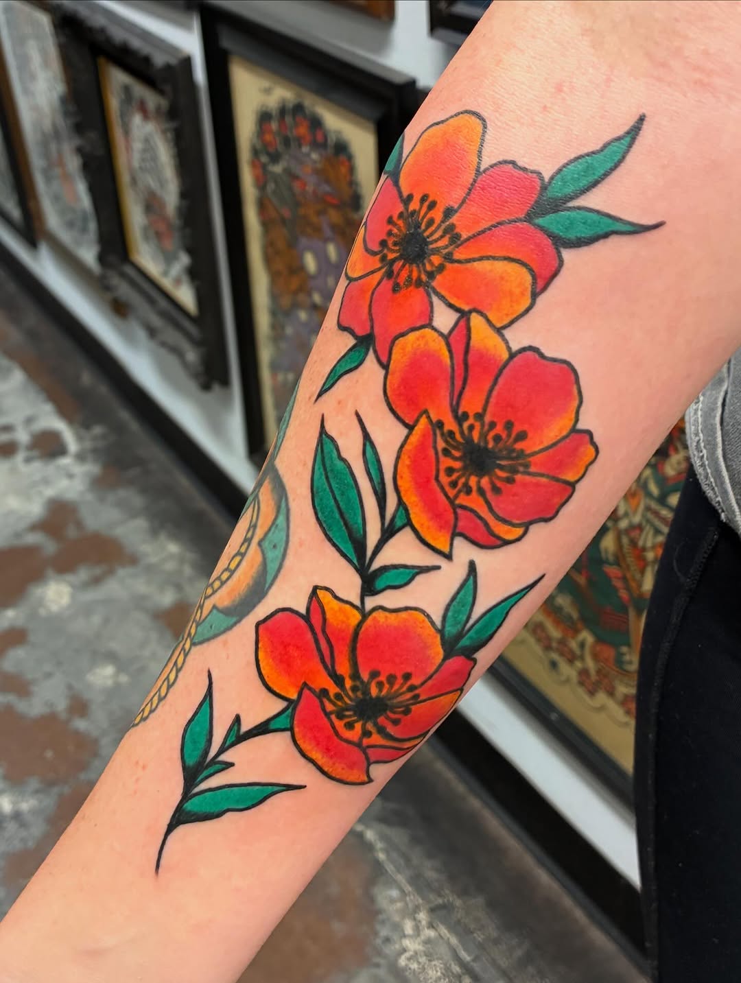Tattoo by @goodtimesbabs — american_traditional