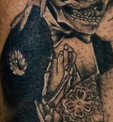 Tattoo by @mami_g_tat2z — black_and_grey