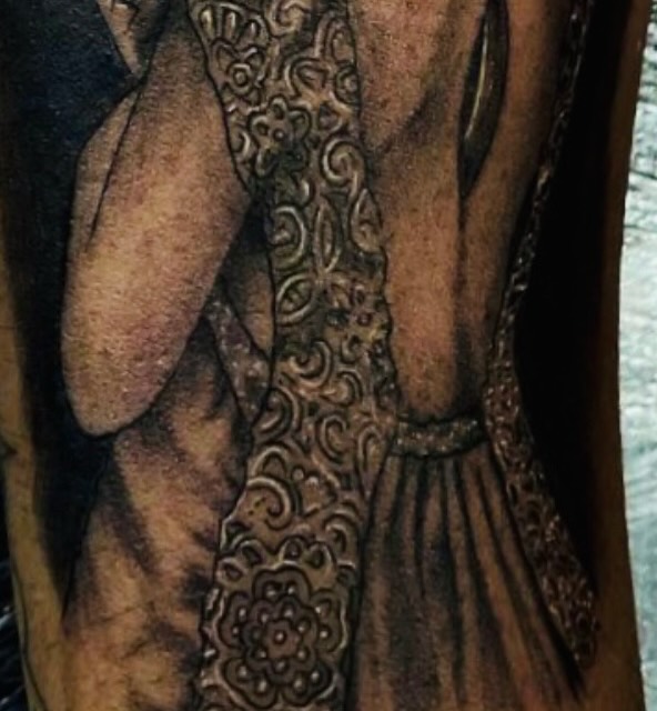 Tattoo by @mami_g_tat2z — black_and_grey, realism