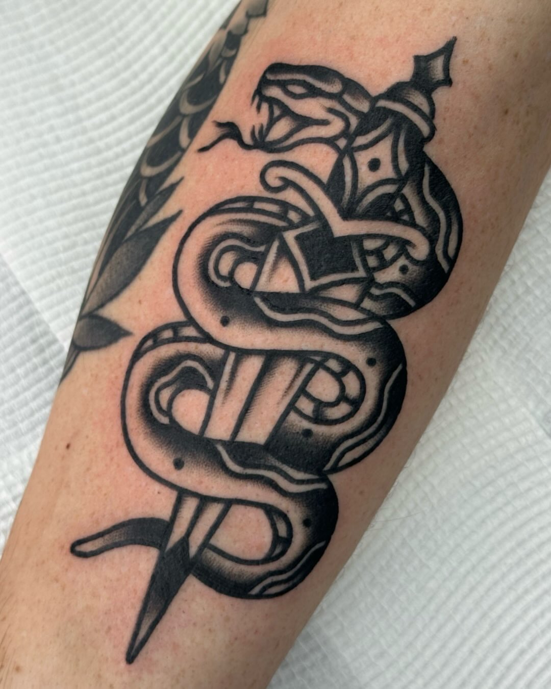 Tattoo by @koonta_tattoo — black_and_grey