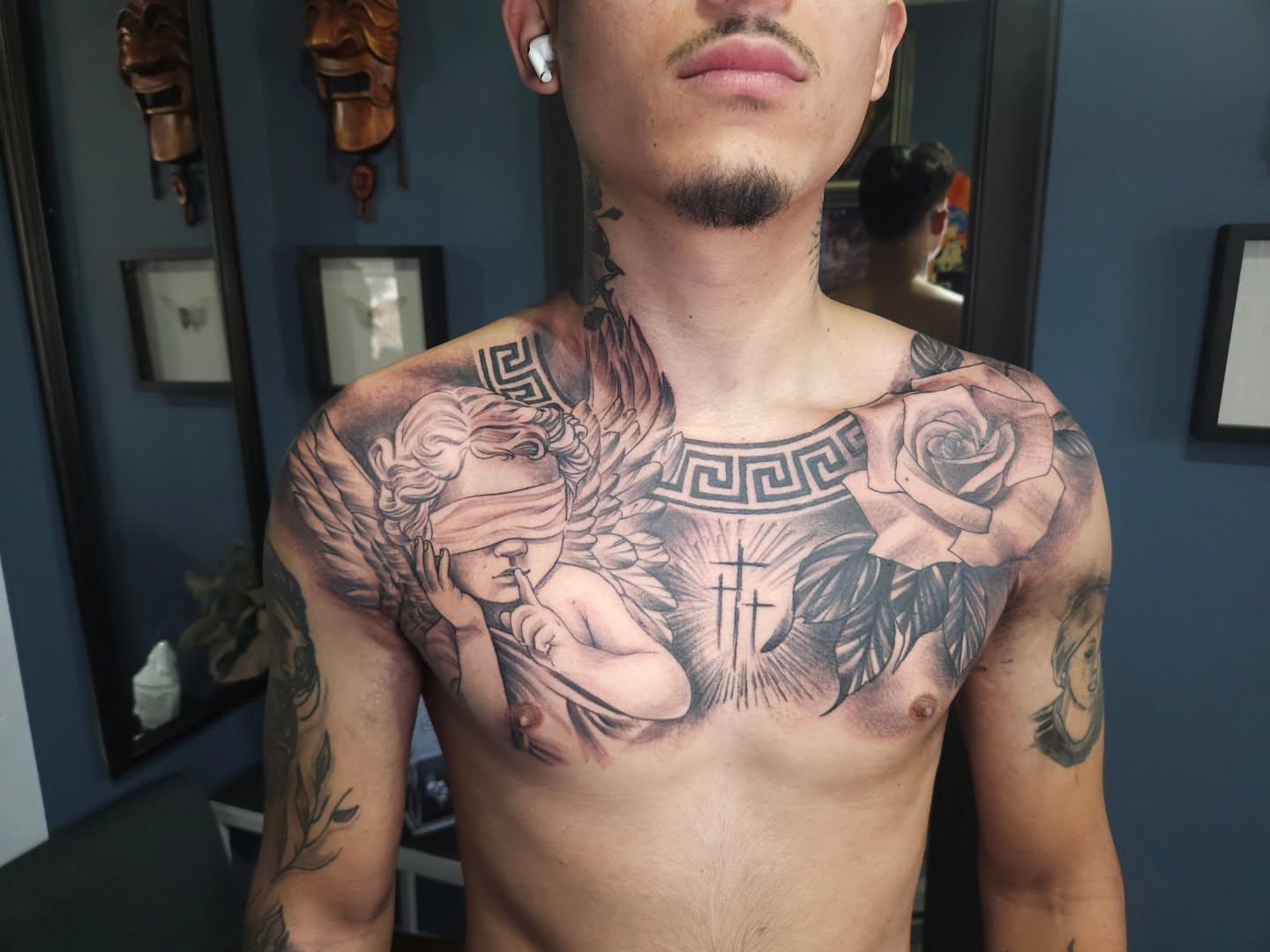 Tattoo by @gordochilitotattoos — black_and_grey, realism