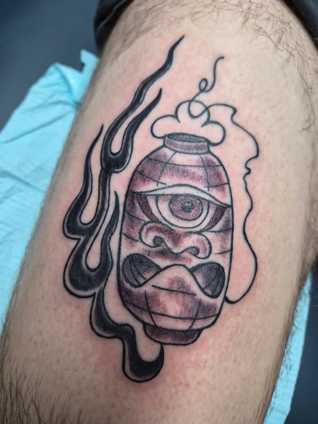 Tattoo by @art859 — american_traditional, black_and_grey