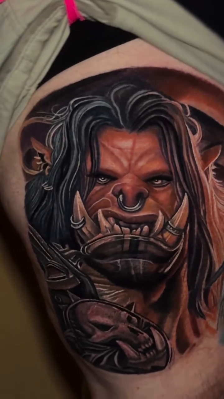 Tattoo by @brynbeer_official — realism, dark_realism