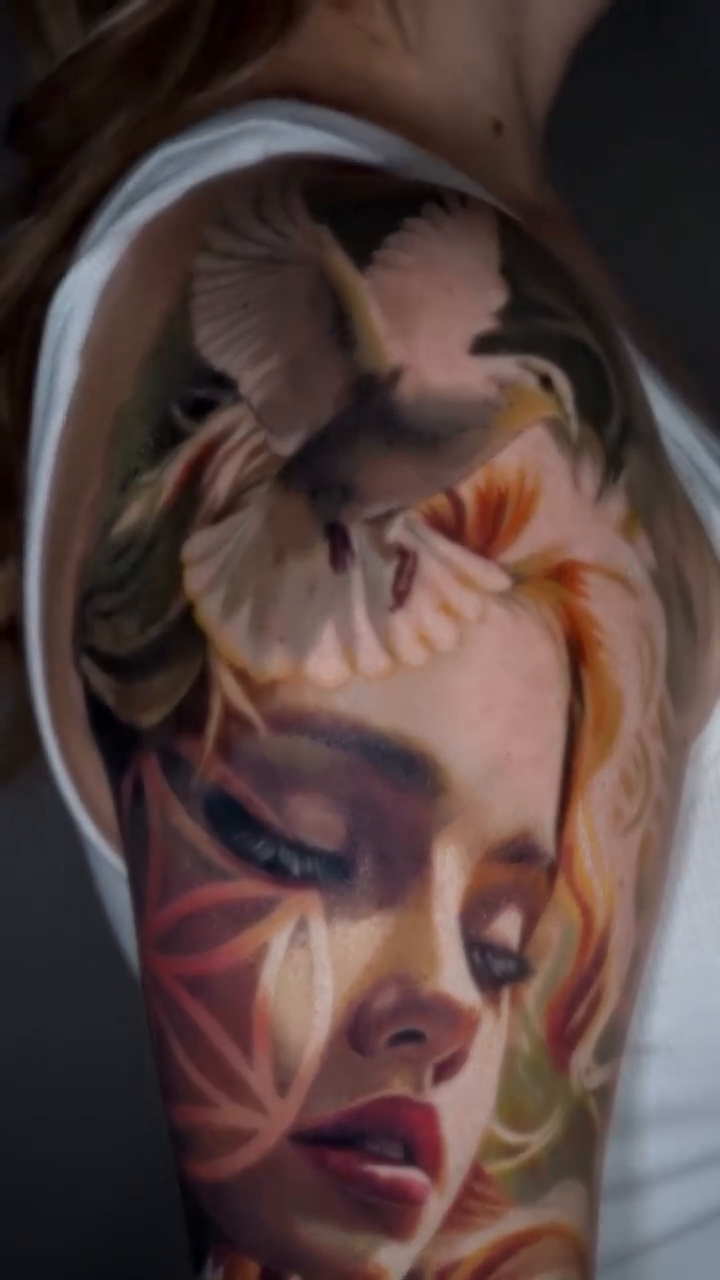 Tattoo work at Evergreen Tattoo Invitational 2026