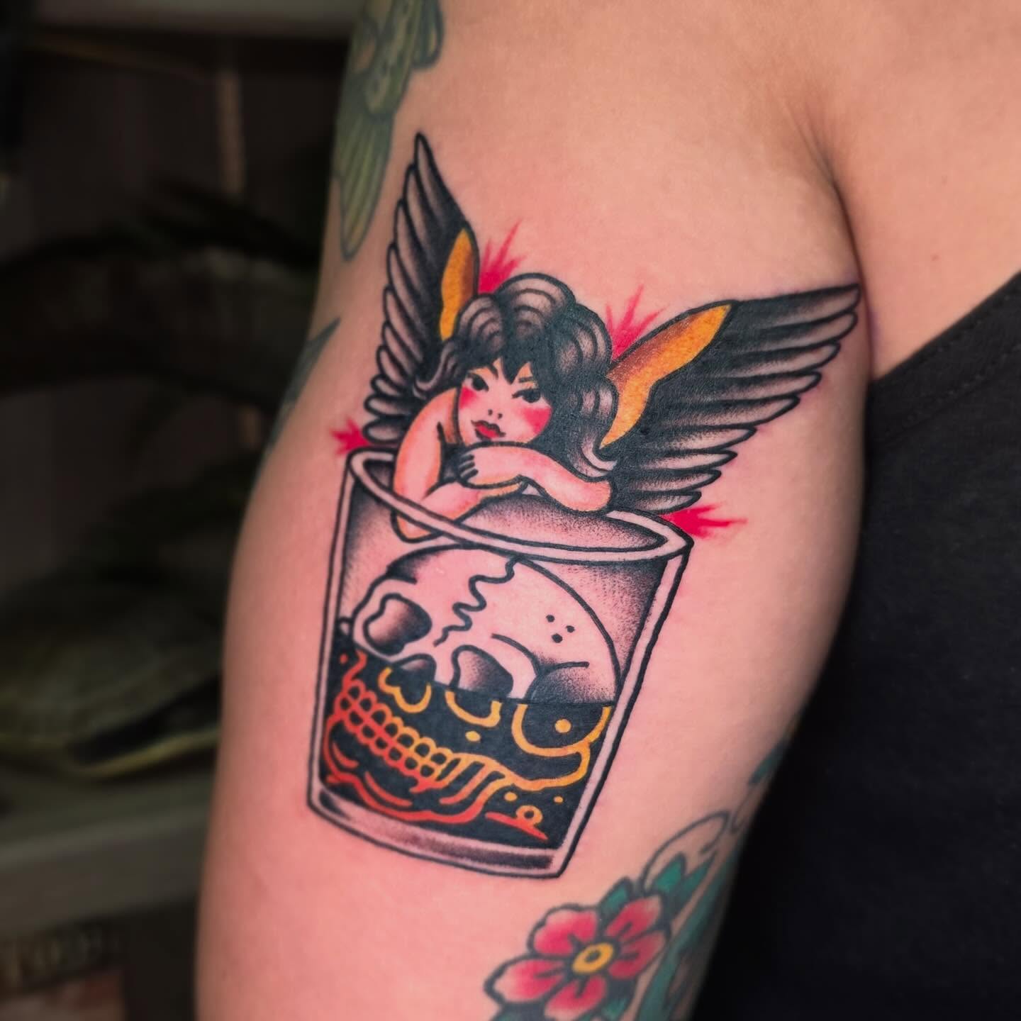 Tattoo by @fleurnoirestudio β american_traditional