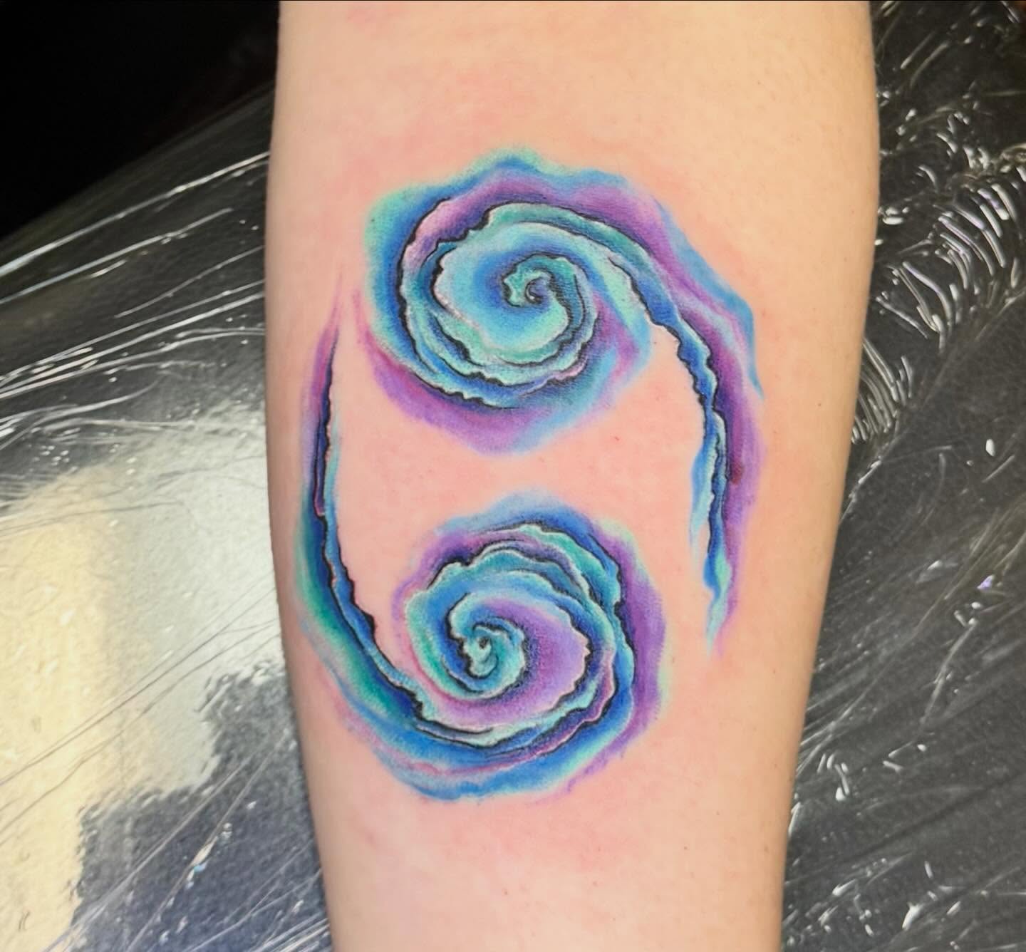 Tattoo by @starby5 โ watercolor