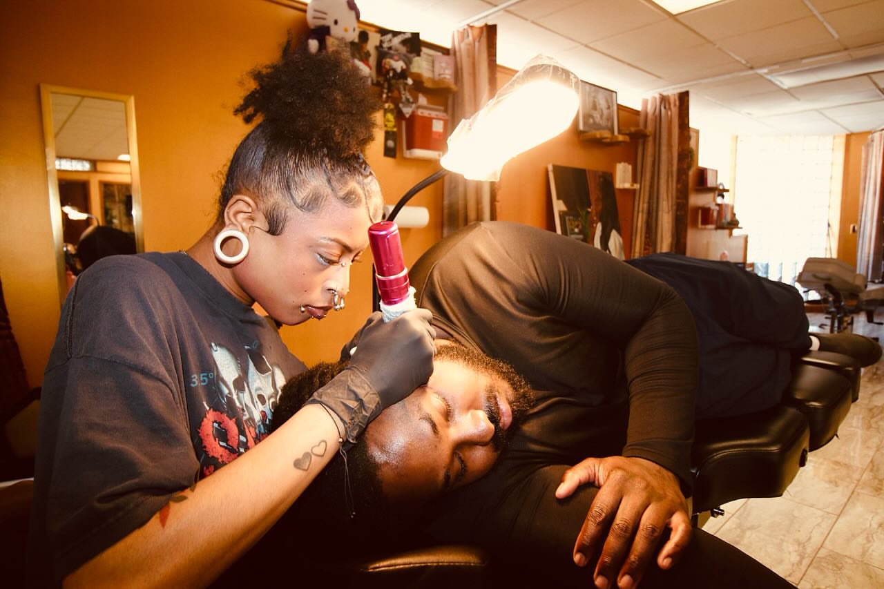 Tattoo artist American traditional tattoo on the torso by π’ππ΅π΅π΄ π©°π