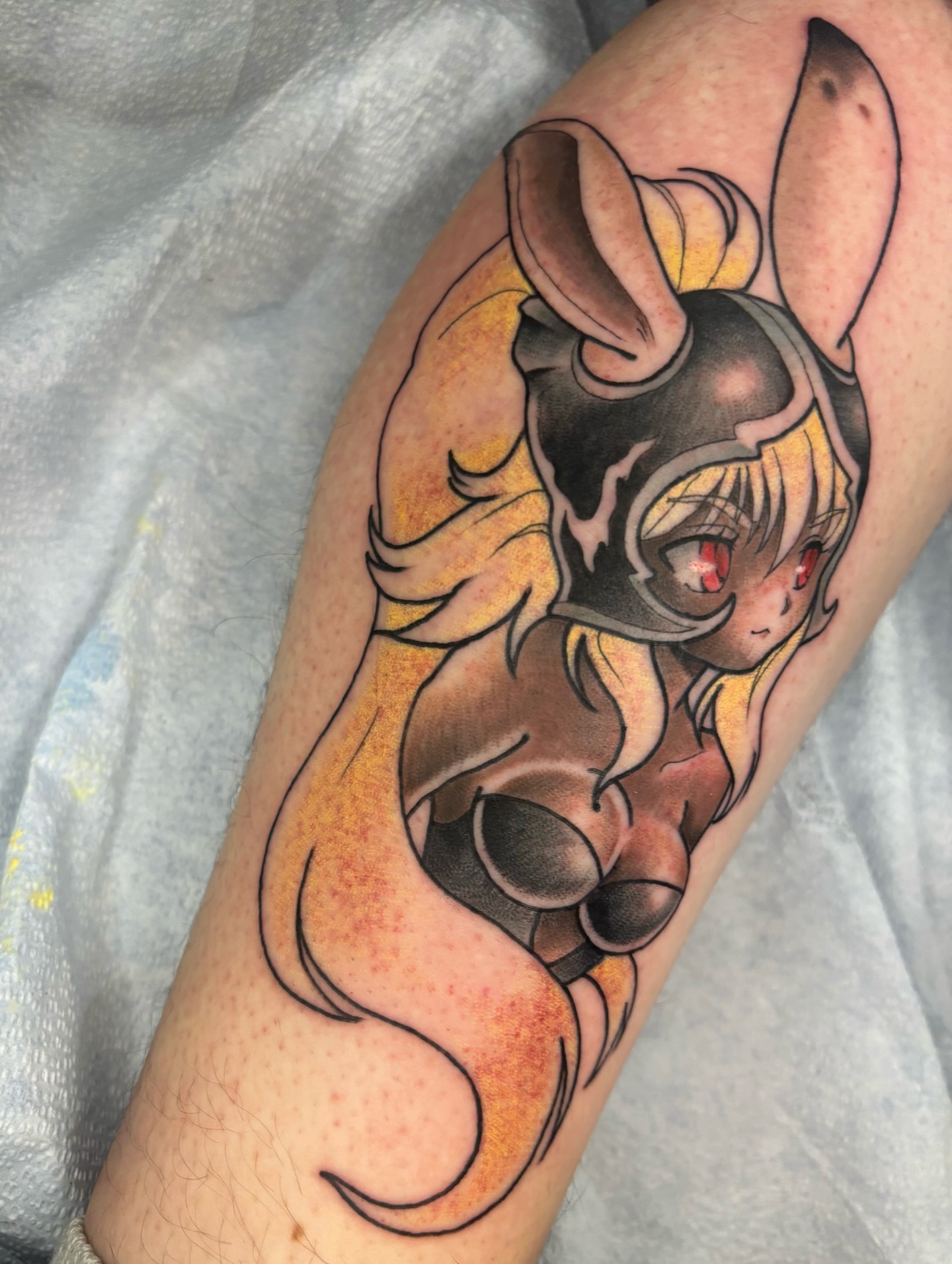 Tattoo by @toriwartooth — anime, illustrative