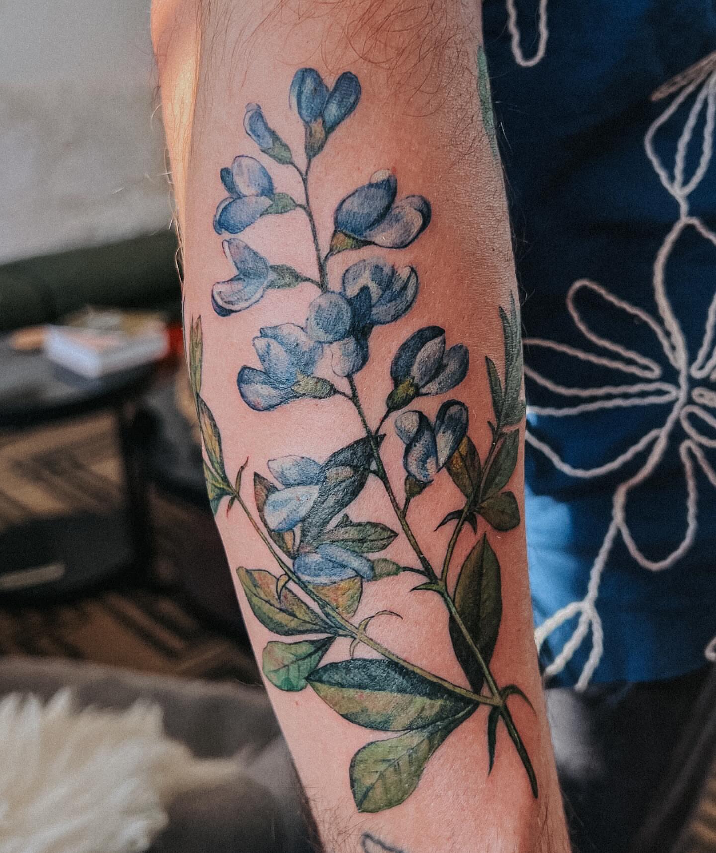 Tattoo by @lucy__yin — watercolor