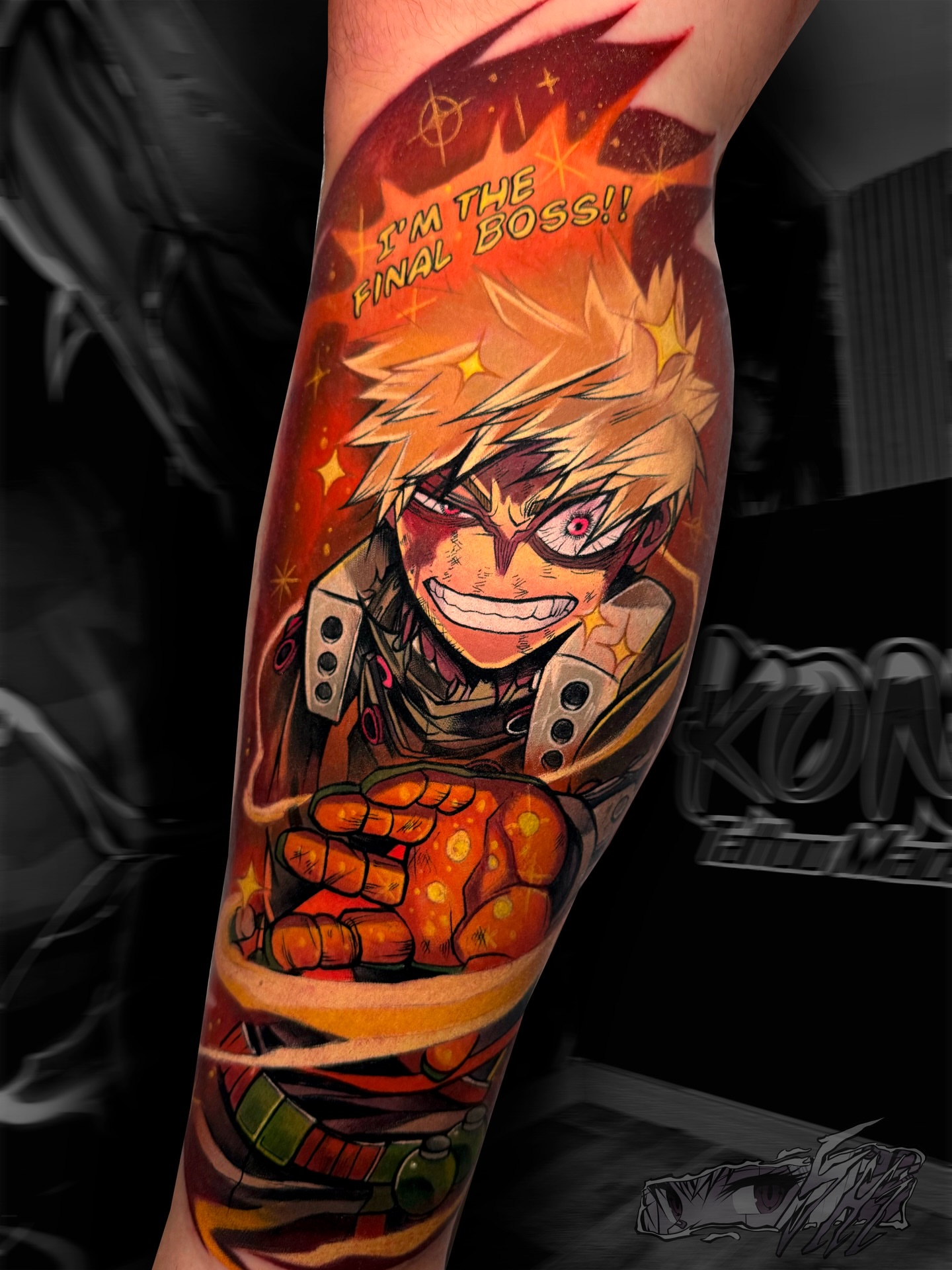 Tattoo by @ivanpelegrinmedina — anime