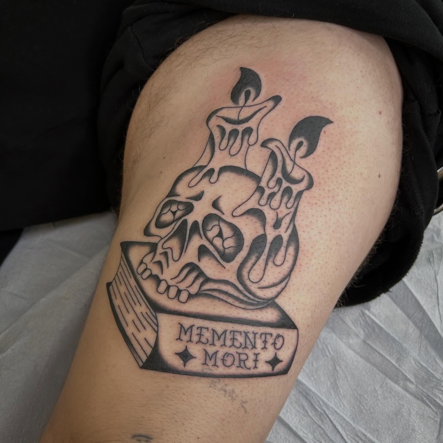 Tattoo by @moosetattooer β black_and_grey, realism