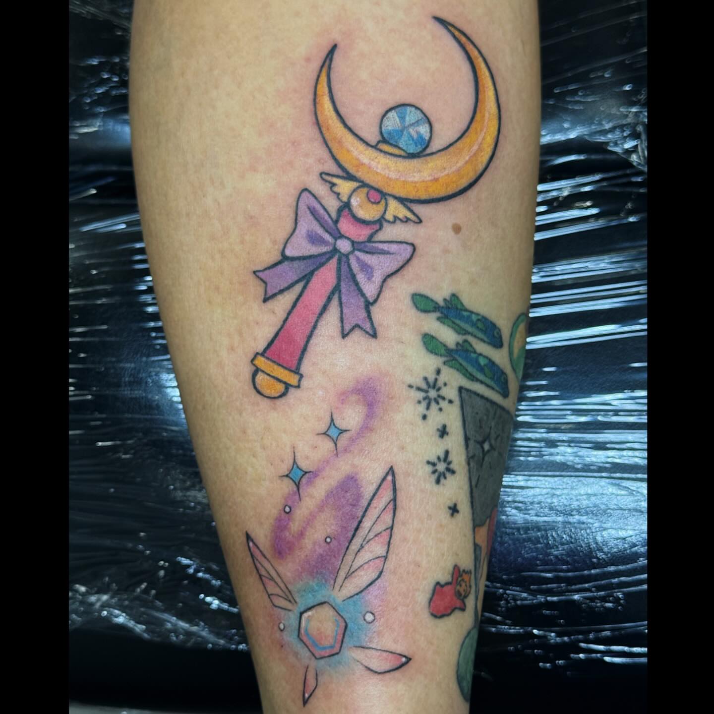 Tattoo by @sugar.sins.tattoo — new_school, watercolor