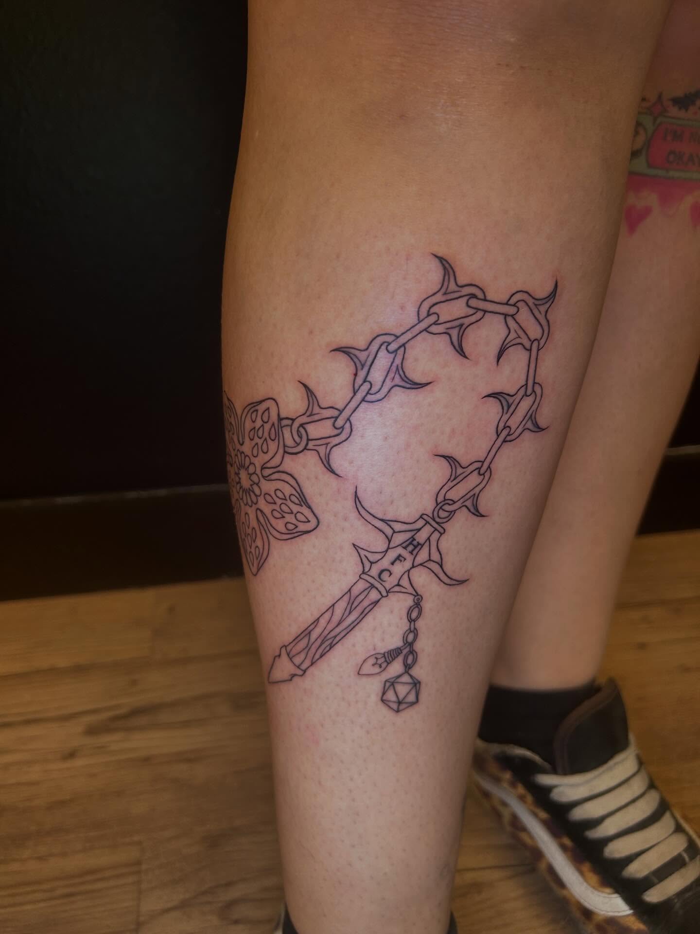 Tattoo by @ashley.lambert.tattoos — black_and_grey