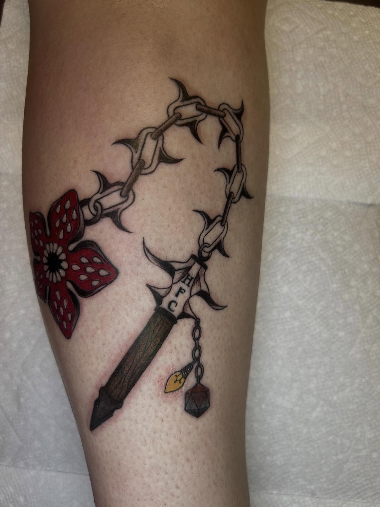 Tattoo by @ashley.lambert.tattoos — american_traditional, black_and_grey